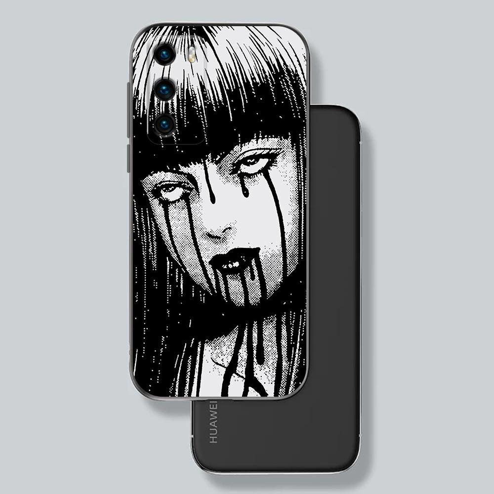 

Чехол для телефона Huawei P30 P40 P10 P20 Lite P50 Pro P Smart Z 2019 2020 30 чехлов силиконовый чехол японская манга ужасы комиксы томи Huawei P10