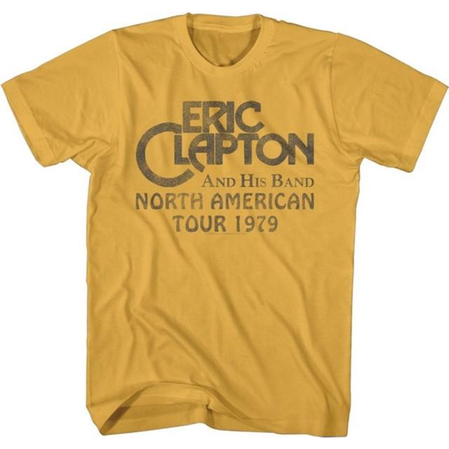 Eric Clapton and His Band North American Tour 1979 Men s Unisex Concert Unisex T-Shirt S