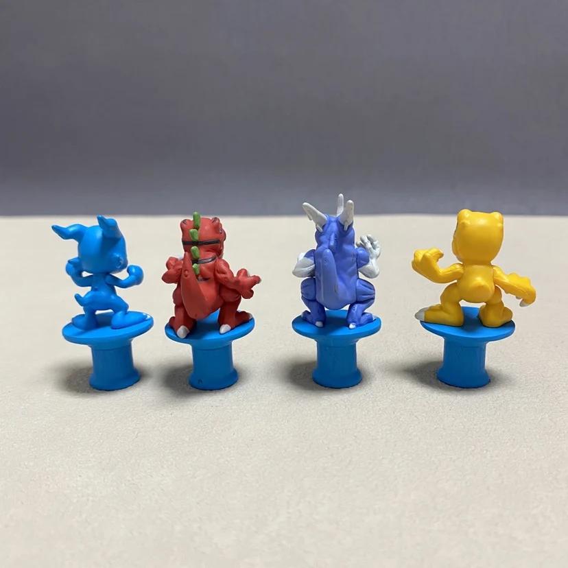 Genuine Scale Model Digimon Adventure Greymon Agumon Gabumon Anime Model Action Figure Toys