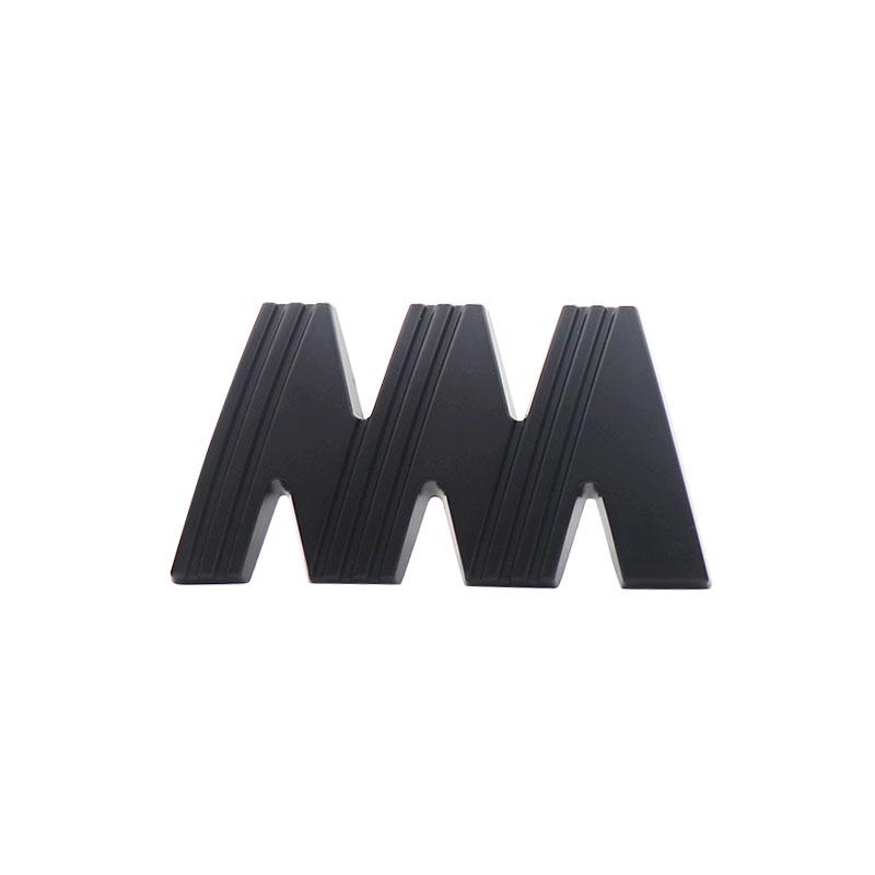 

3D Premium M Logo for LC200 FJ200 car Engine Hood Fender trunk Tail Rear Decal Emblem Badge Sticker metal-black