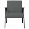 Armchair Dark Grey Fabric