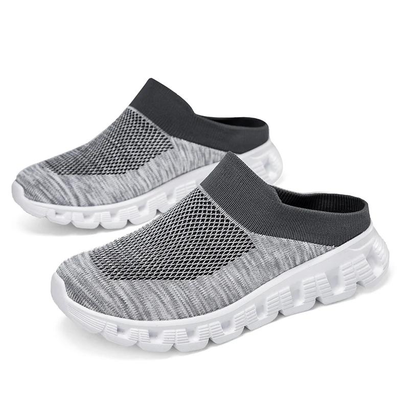 Fashion Men Shoes 2024 New Light Slip-On Comfortable Walking Casual Shoes Breathable Slippers Unisex Men Women Loafers Slides Flip Flops