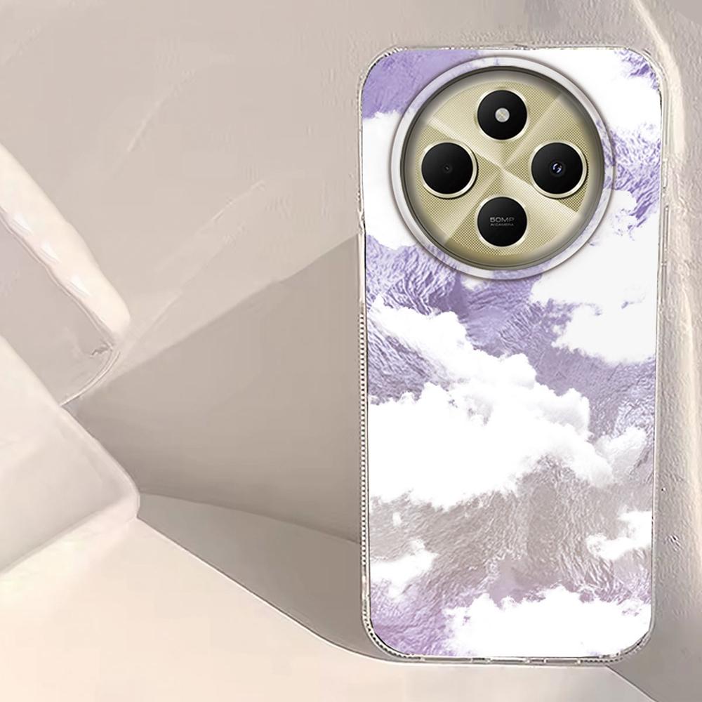 Blue White Clouds Vortex Texture Phone Case for Xiaomi Redmi Note 14 13 12 11 11S 10 9 8 Pro 9C 13C 14C A5 A3 A4 A3X 9C A1 Cover
