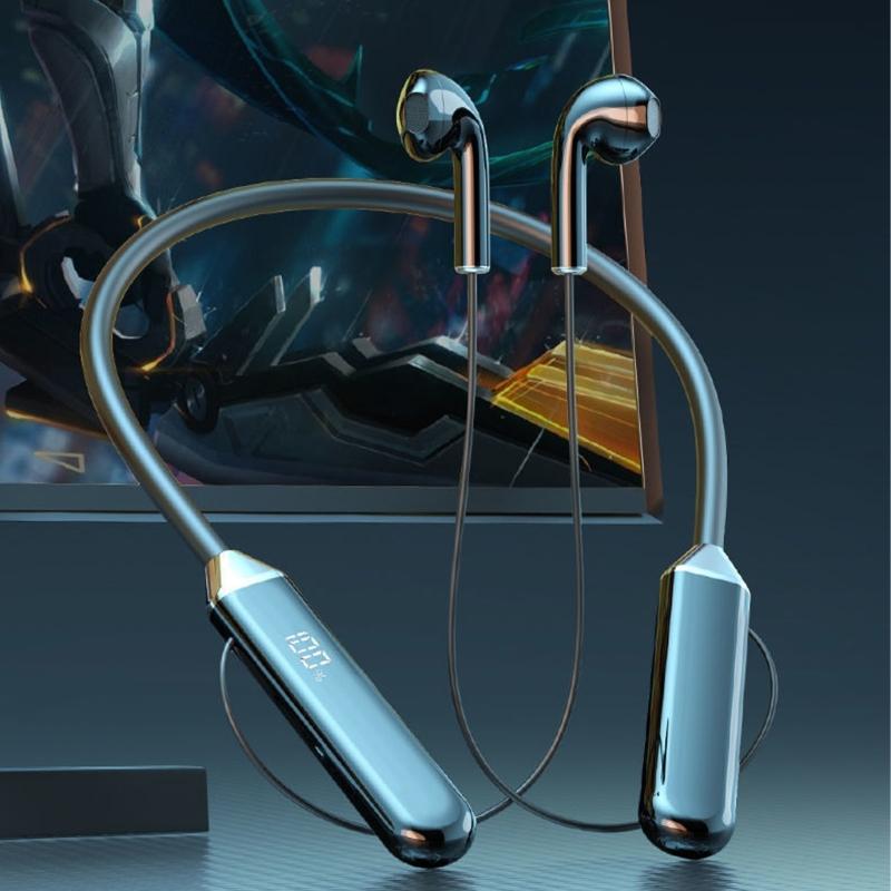 Neckband 5.2 Headphones Clear Sound Tight For Sports And Outdoor Tasks