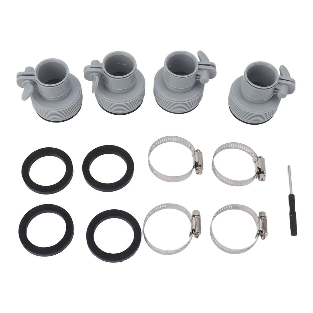 Adaptor Furtun Tip B cu Guler de Rezervă pentru Pompe Filetate Intex FIT ARU Tip B Clemă de Piscină