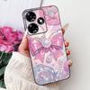 Für Infinix Hot 30 Play 30i Hot30 4G Elegante Florale Schmetterlings-Handyhülle Für Infinix Hot30i 30 30Play Weiche Silikon-TPU-Hüllen