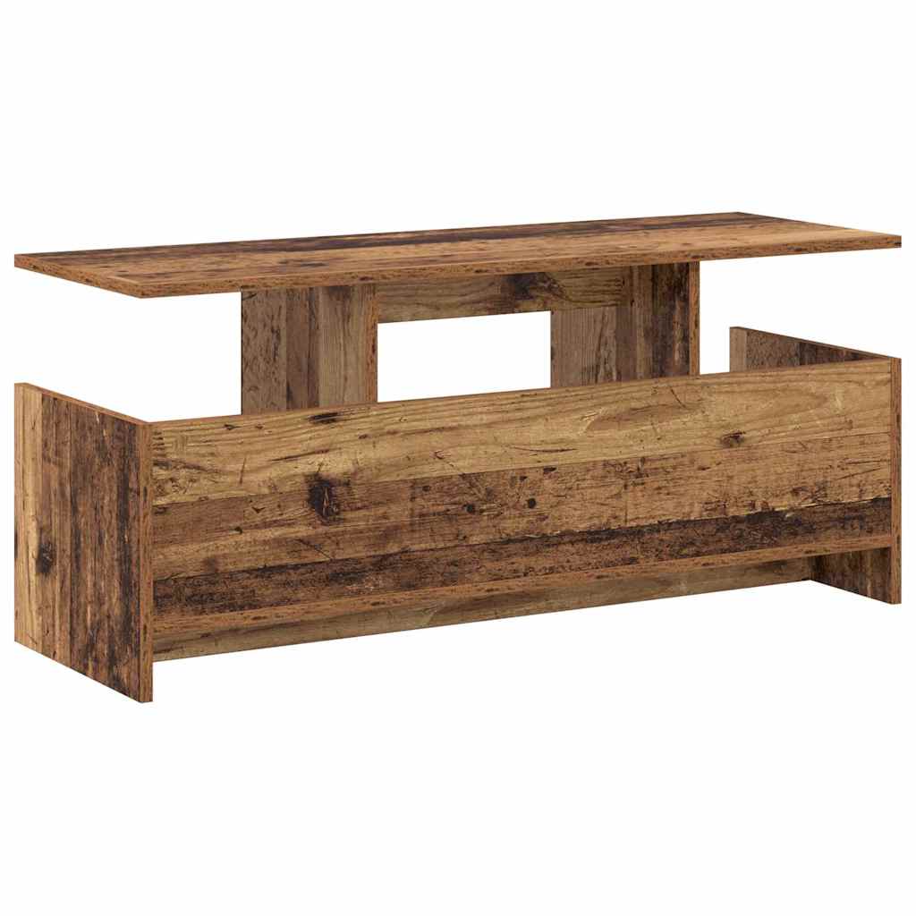 Vintage Wood TV Stand 102 x 35 x 45 cm Engineered Wood