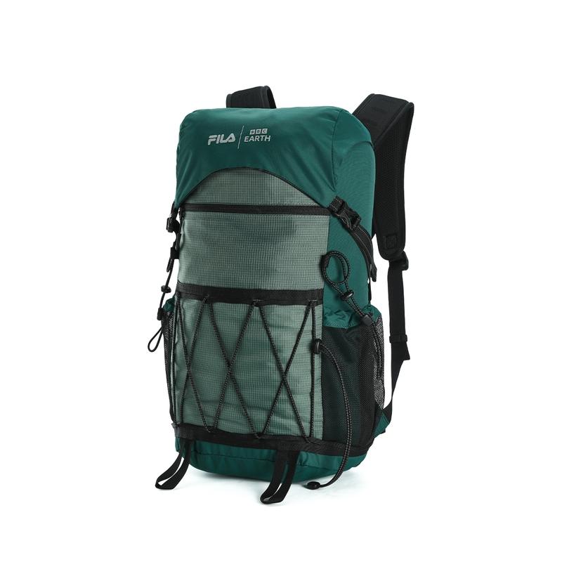 New FILA EXPLORER Individual Practical Outdoor Mountain Sports Casual Backpack Men's Forestland Green A13M437101FKK