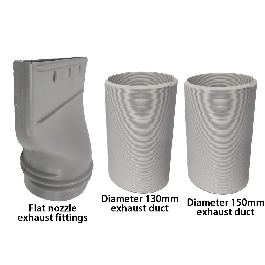 Convenient Flat Exhaust Hose Adapter For Air Conditioner Window
