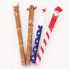 1/4/8pcs Christmas Eraserable Pen Set Cute Santa/Snowman/Gingerbread/Reindeer /With Plastic Eraser Stationery Gift