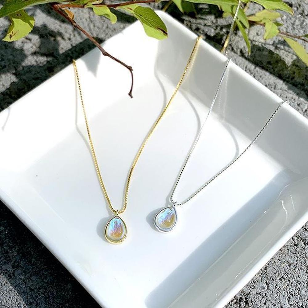[Silver925] Opal Necklace (6978596)