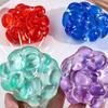 Brinquedo Sensorial Squish Bola Barulhenta de Pérola com Gema de Luxo Tpr Macio Feito à Mão Não Tóxico Brinquedo de Ansiedade Fidget Para Tdah Presente