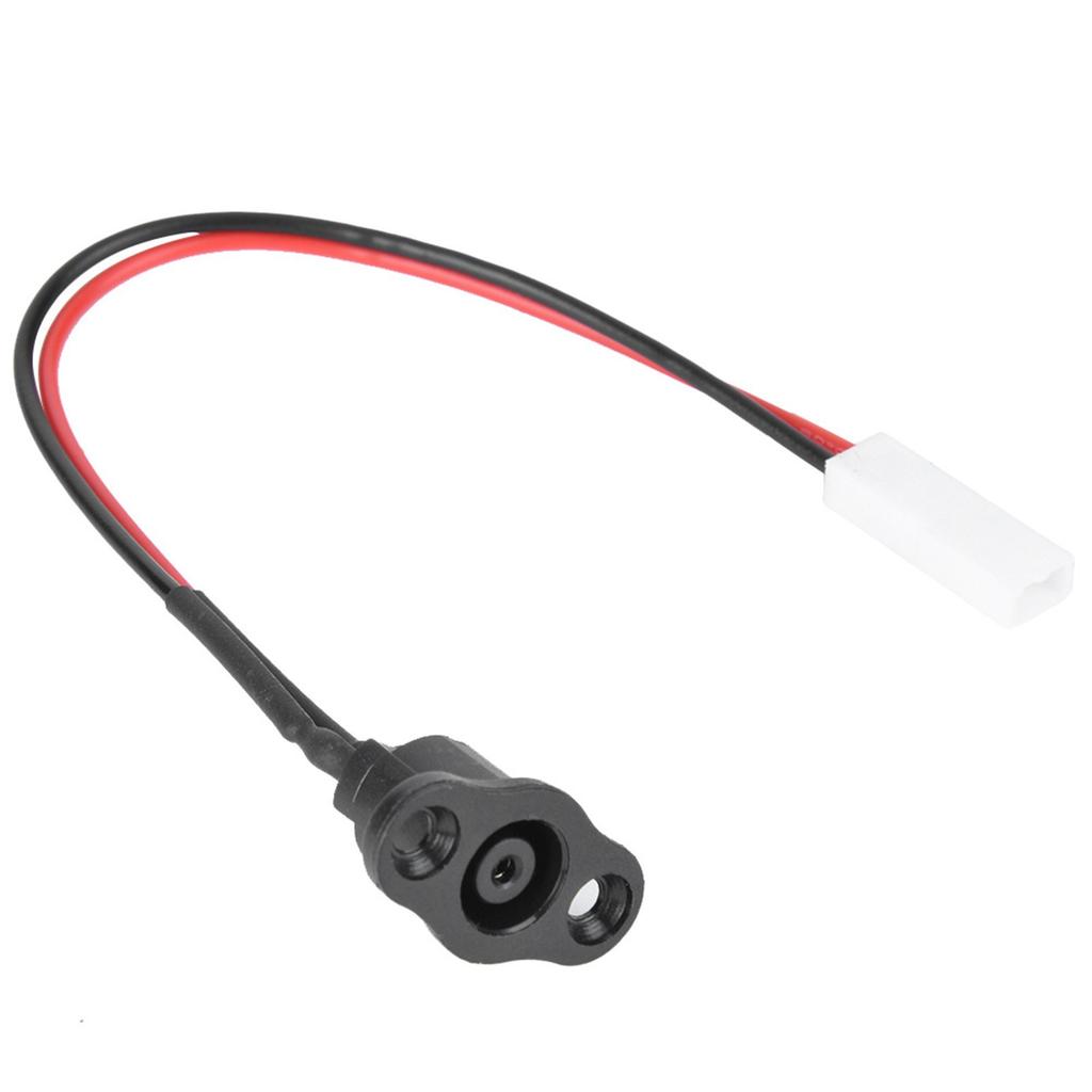 Electric Scooter Charging Port Silicone Sleeve Charging Port with Waterproof Cover for Xiaomi M365 Electric Scooter Accessory
