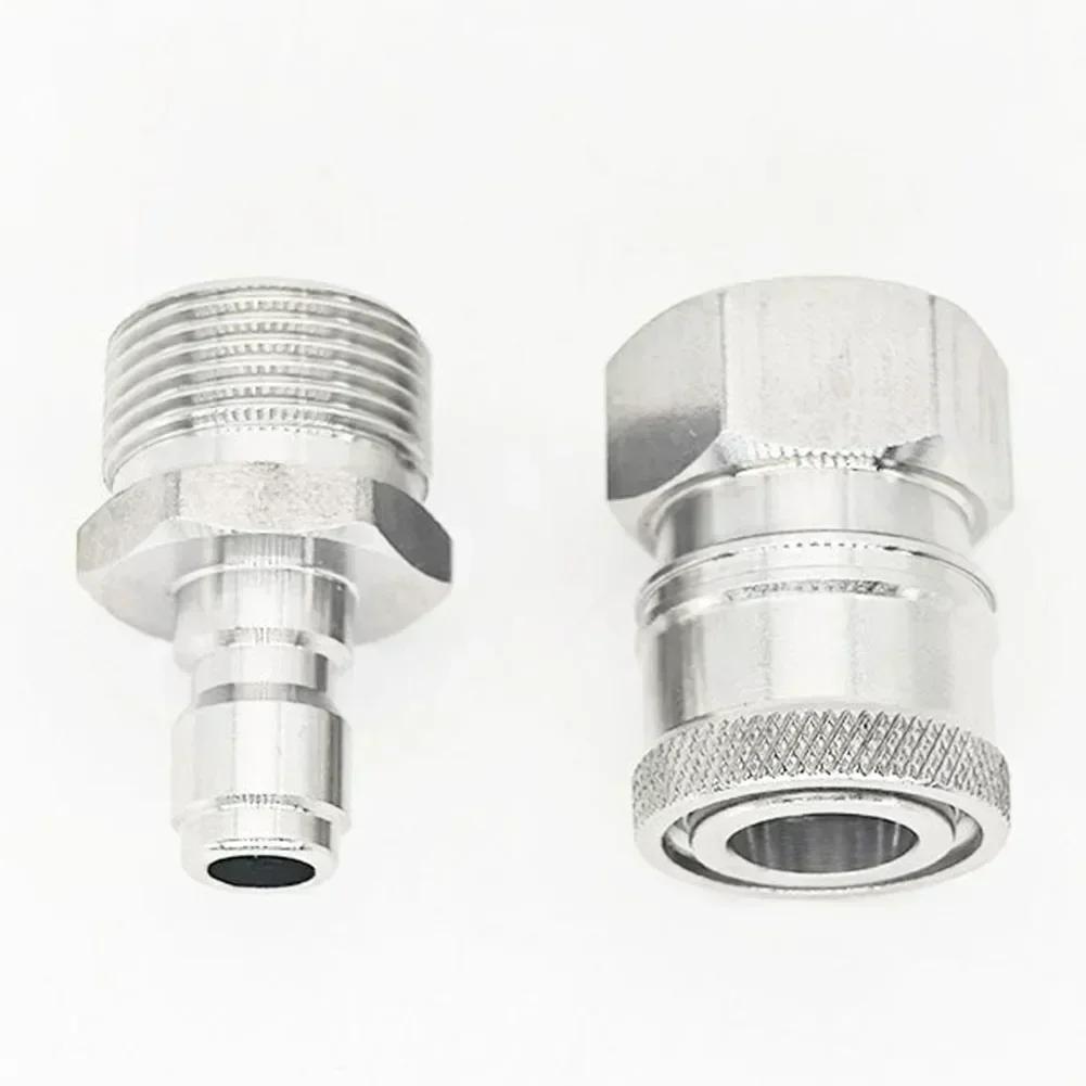 

High Pressure Nozzle Pressure Washer Quick Connector Outdoor Cleaning Tasks High Pressure Cleaning Accessories Leak-proof Design China Mainland