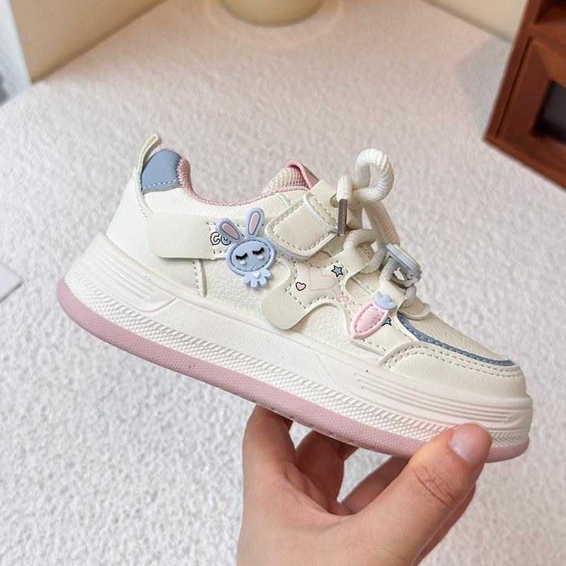 Breathable spring Autumn Korean version of children's sports shoes fashion girl casual shoes soft sole student shoes