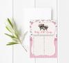 Inkdotpot Baby Shower Game Set Of 50 BabyA  AlphabetA  ABCA  Game Raccoon Jungle Animals Party