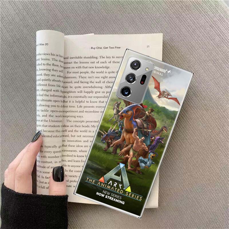 Game ARK Survival Evolved Phone Case For Samsung Galaxy S25 Edge S24 S23 FE S22 S26 Ultra S21 S20 S10 Plus Capa Soft