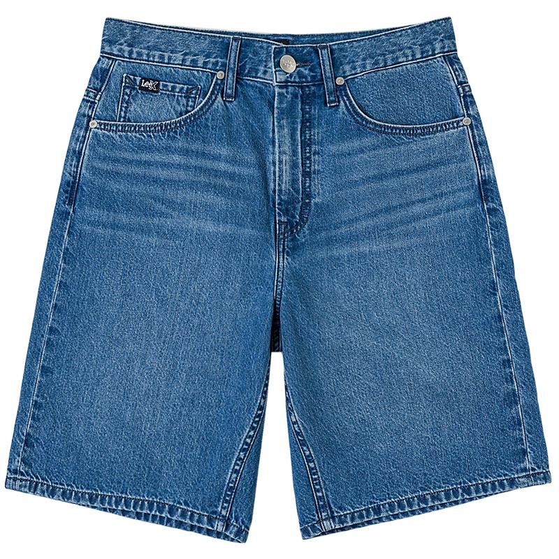 Lee Men's Classic Five-Pocket Relaxed Straight Denim Shorts