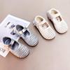 Girls' Summer 2026 Mesh Weave Hollow Princess Sandals