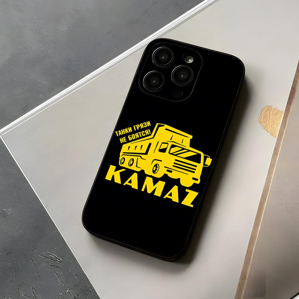 

Fashion Kamaz Trucks Phone Man Case For Iphone 15 16 12 14 Se 2020 2022 Pro Max 11 13 Xr X Xs Plus Funda Shell Cover iPhone16