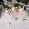 Reusable Textiles Angel Hanging Doll Ornamentation All Ages Safe Decors For Christmas Birthdays Special Event Decors