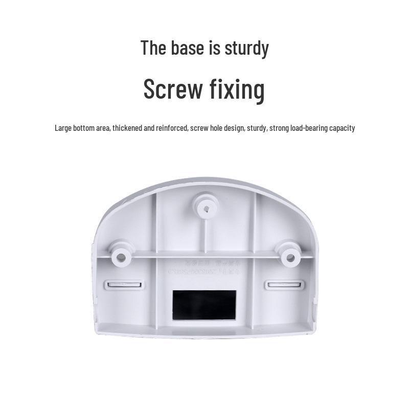 Universal Dome Camera Wall Mount - Sturdy, Widened, and Thickened Plastic Bracket