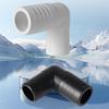 652F Bilge 90 Degree Thru-Hull Valves Fitting Nylon Connector Water Outlet Port