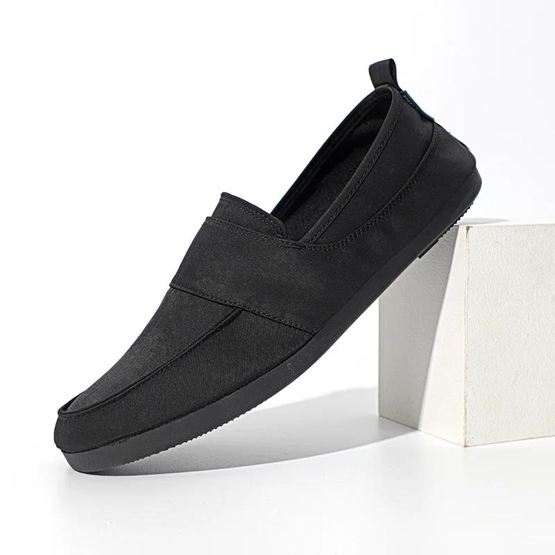 

Men s New Canvas Shoes Lightweight Versatile Casual Shoes Trendy and Stylish Simple Fit Men s Shoe Loafers Men Shoes for Men 44