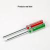 Electrician's Magnetic Flat/Phillips Head Screwdriver Set with Color-Coded Strips