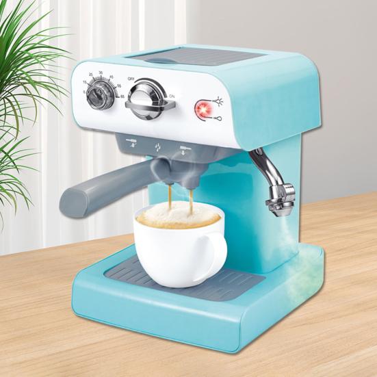 Kids Housework Helper Toy Set Pretend Play Kitchen Appliances with Coffee Maker Vacuum Cleaner & Washing Machine