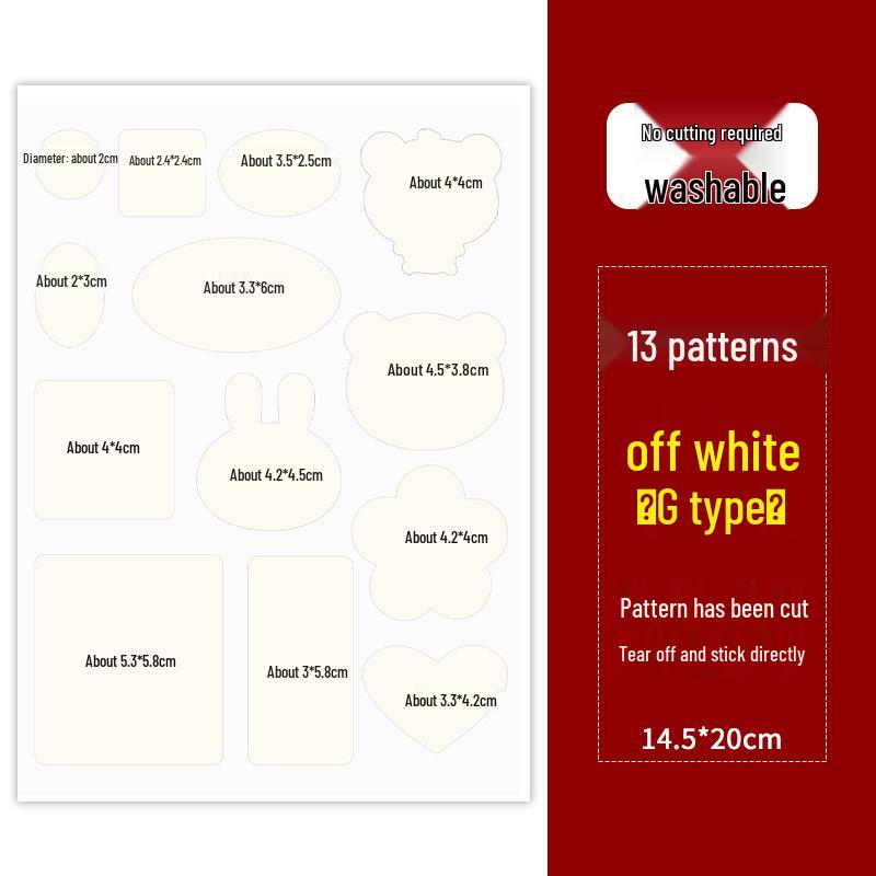 16-Color Self-Adhesive Seamless Repair Patch for Clothes and Jackets