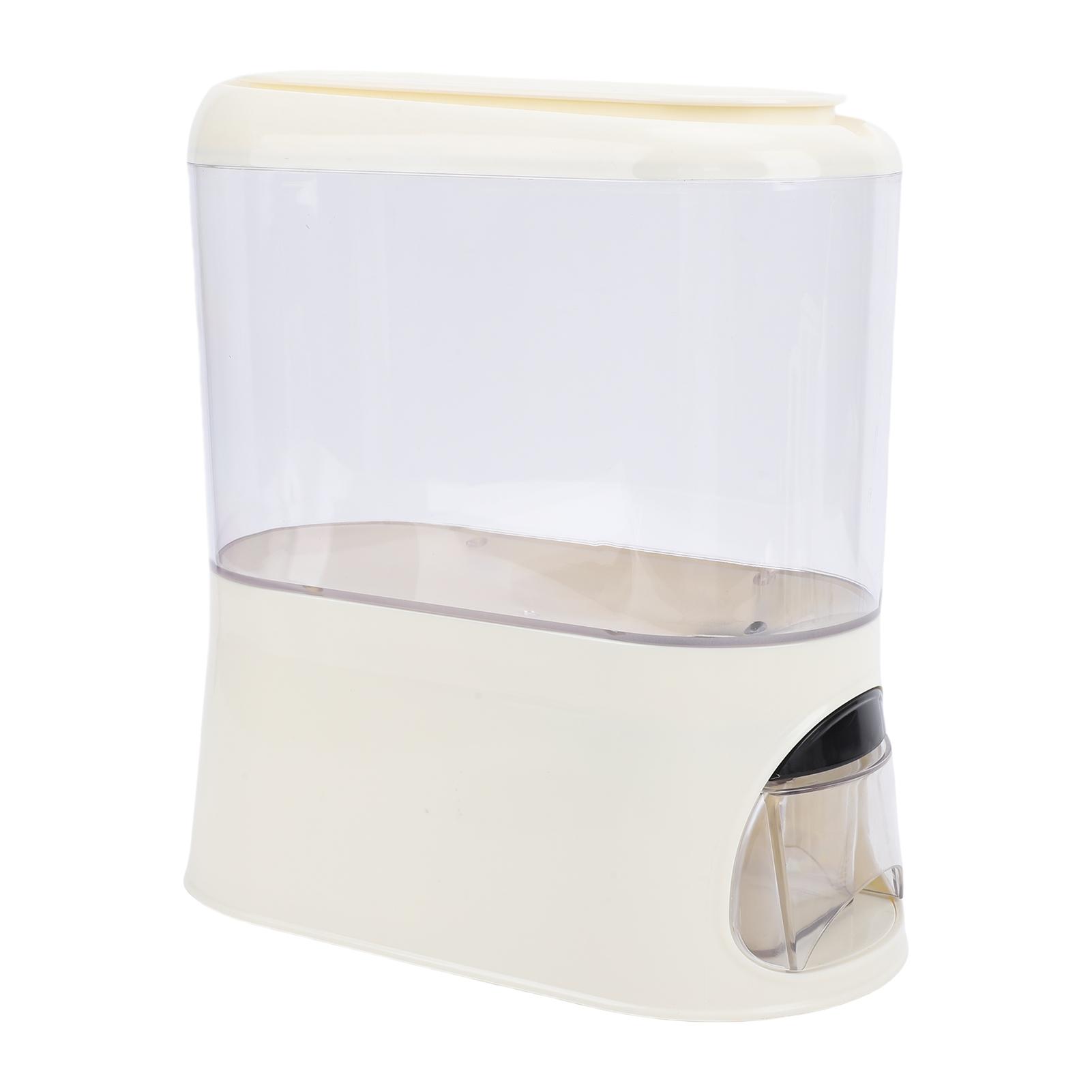 

Диспенсер для риса с мерным стаканом, герметичный контейнер для хранения сухого корма, контейнер для зерна, для организации кладовой и домашней кухни Type 1