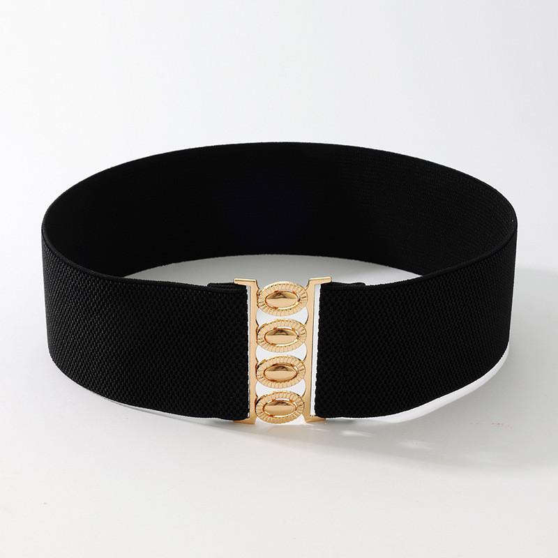 Minimalist Style Womens Elastic Waist Belt Fashionable Cummerbund Shaping