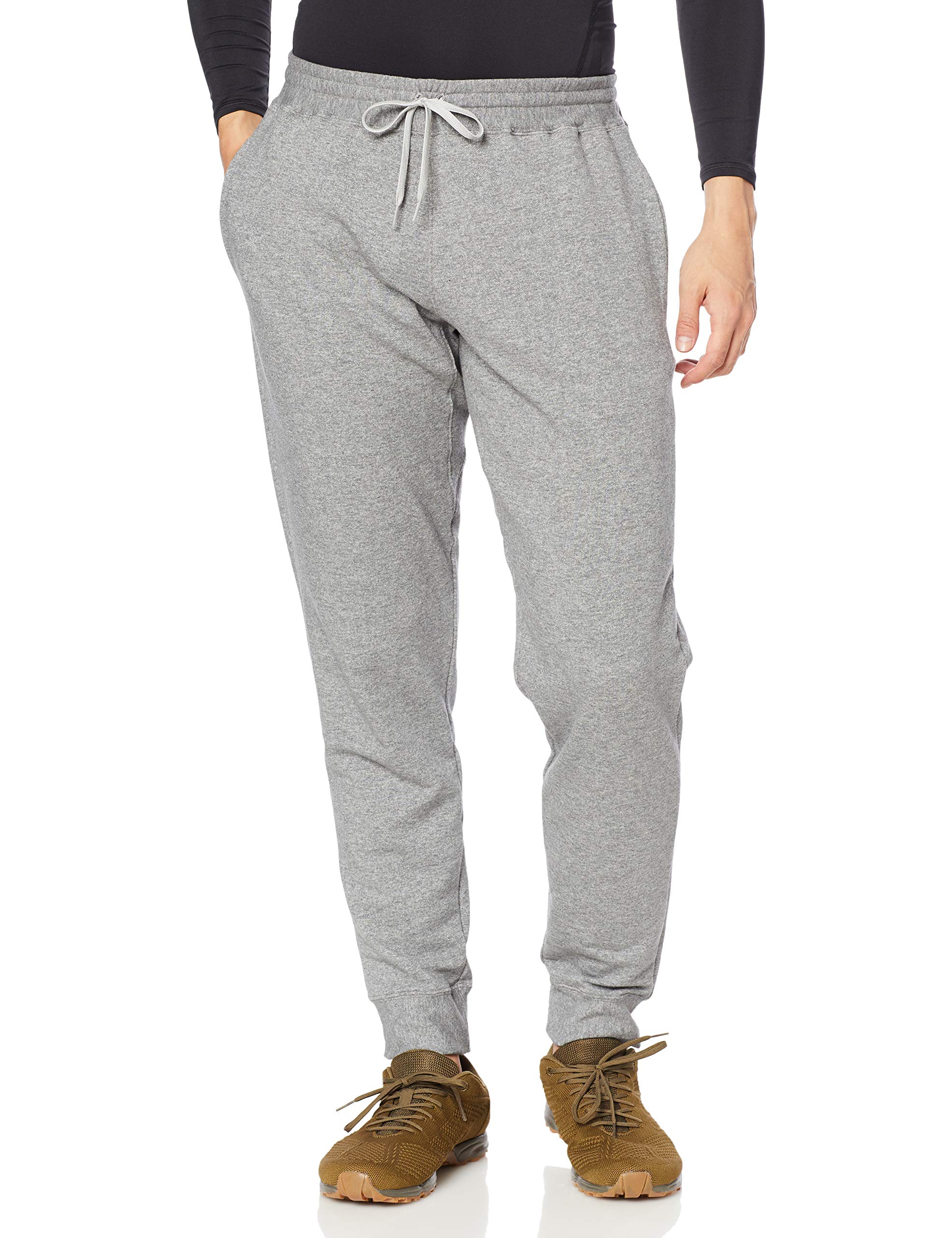 

[Goldwin] [See Three Fit] Длинные брюки Repose Sweatpants мужские смешанные серые Япония L (эквивалент японского размера L)