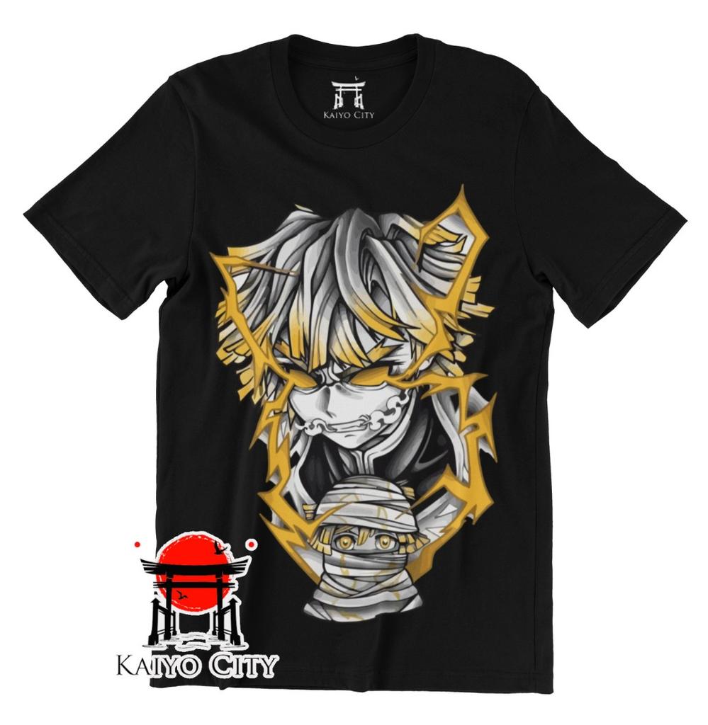 Summer Anime Printed T-shirt Men's Women's Japanese Cartoon T-shirt Casual Overszied Y2k Heavy Cotton Hip Hop Men's Clothing Tee