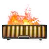 Long Hollow Seven Color Flame Diffuser Grid Vertical Bar Humidifier Household Atomizing Atmosphere Light Humidifier