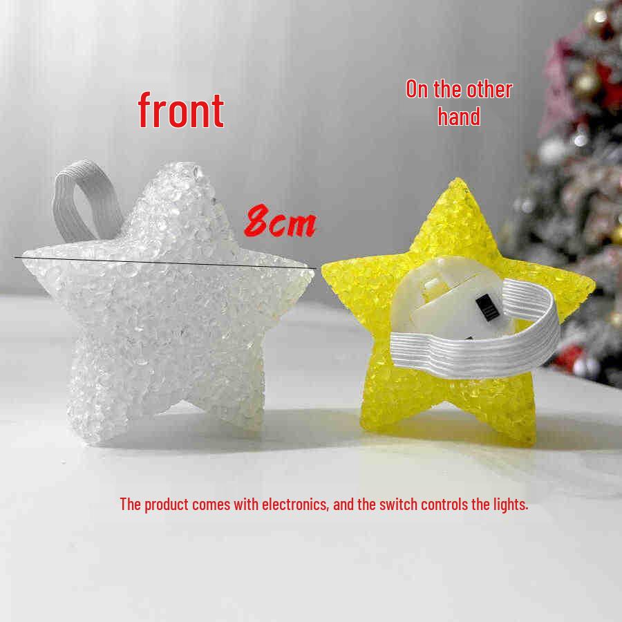 LED Star Light-up Wristband for Dance & Holiday Performances