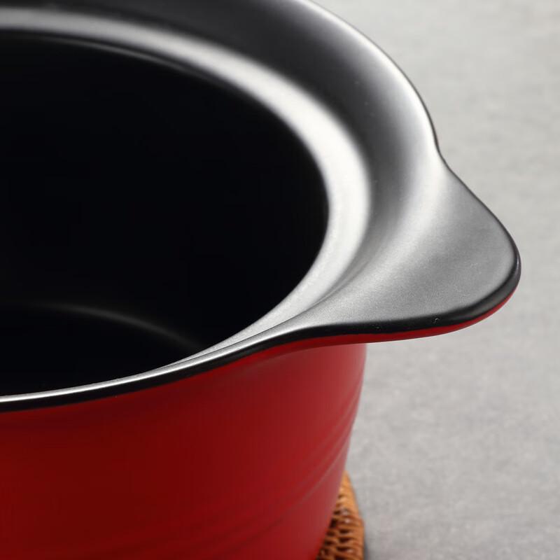 Bosideng Stephen 3L Red Spodumene Ceramic Casserole Pot
