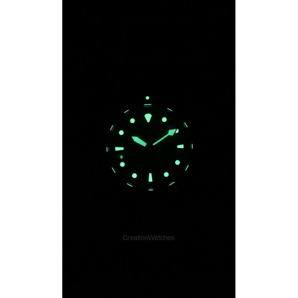 RATIO Relógio Feminino FreeDiver Sapphire Aço Inoxidável Mostrador Azul Gelo Automático RTFL837 200M