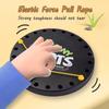 Children Rope Knots Puzzle Travel Plate Activity Colour Line Twisted Connected Ropes Sorting Logic Thinking Training Strategy Family Activity