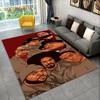 Tappeto Area Hip Hop Art Rapper Leggenda Star, Tappeto per Casa Soggiorno Camera da Letto Bambini Divano Zerbino Decorazione, Tappetino Antiscivolo