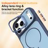 Applicable To IPhone17Pro Contrasting Color Skin Feeling Mobile Phone Case Apple 16 Lens Holder Case 15 Magnetic Charging Anti-drop