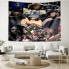 Rapper With Chains And Tattoos Tapestry Hanging for Bedroom,Livingroom, Playroom,Decor Art Room Wall Tapestry Holiday and Birthday Gifts