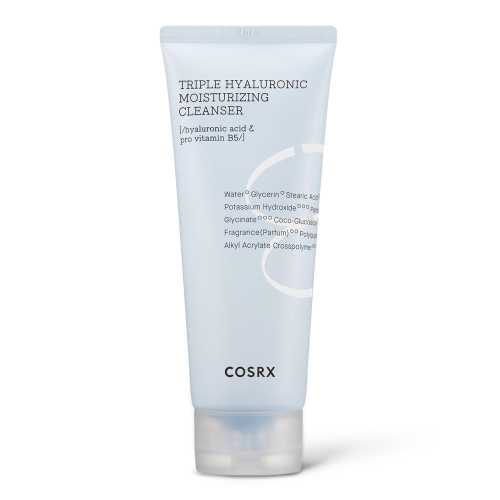 

COSRX Hydrium Triple Hyaluronic Moisturizing Cleanser 150ml 50ml