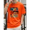 Red Dead Escort Druck Herren T-Shirts Baumwolle Hip Hop Kurzarm Sport Übergröße Mode Kleidung Sommer T-Shirt