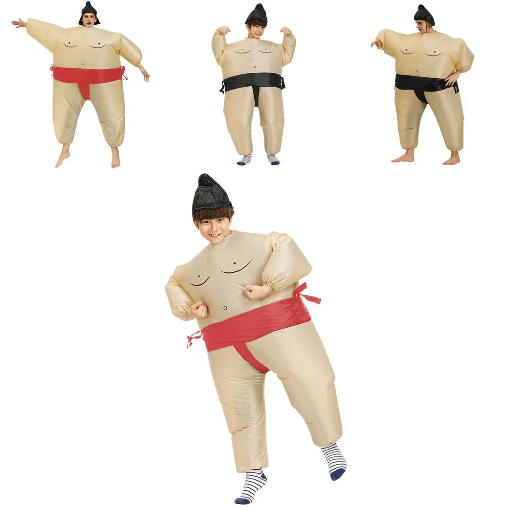 Eye-catching Sumo Costume Inflatable Suit With Comfortable Fit For All Ages