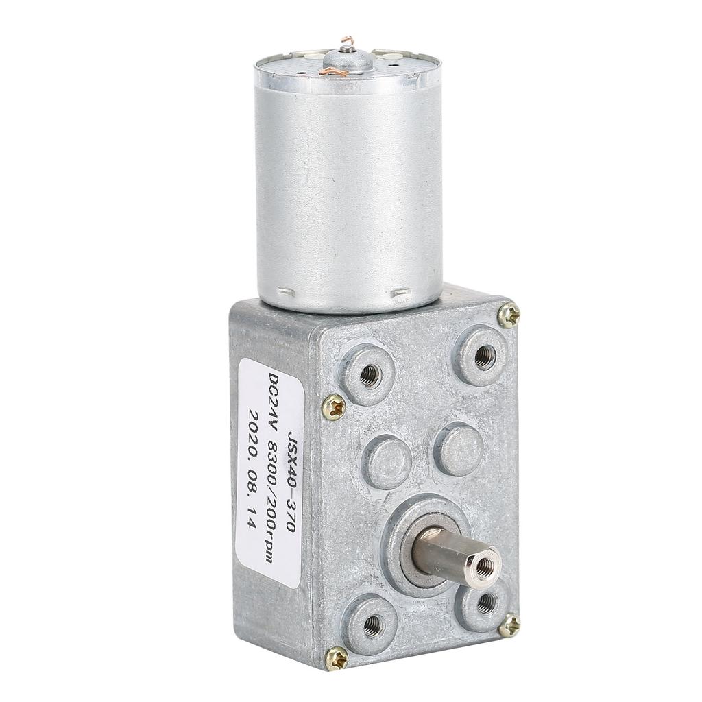 Motor turbină Motor cu angrenaj melcat cu autoblocare Reducere viteză Micromotor electric 200 RPM DC 24 V