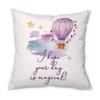 Bedroom Decoration Luxury Office Chair Sofa Room Beautiful Funny Bear Paw Pillowcase Black Love Letter