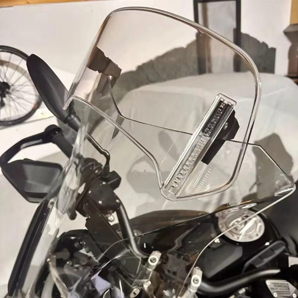 Universal Motorcycle Windshield Adjustable Angle Motorcycle Wind Screen Auto