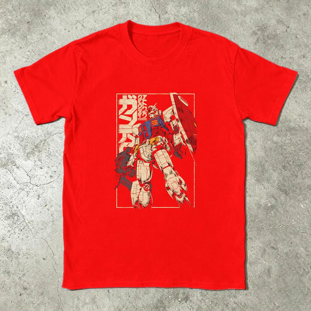 Anime Cool Gggundams Tshirt Summer Hip Hop T Shirts Unisex Cotton Oneck 4xl 5xl 6xl Tees Short Sleeve Aesthetic Tops